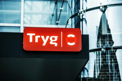 Tryg logo og bygning